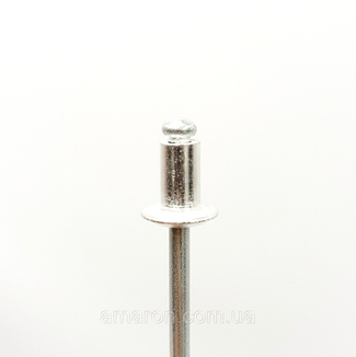 Заклепка алюминиевая 6*10 мм (50 шт) , 43B740, фото №5