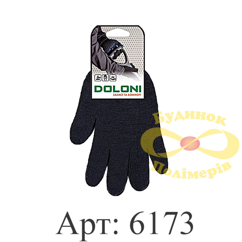 Перчатки теплые шерстяные Doloni арт. 6173 (5шт)