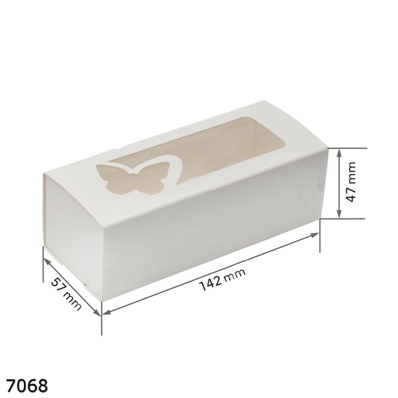 Коробка  з віконцем Пенал  14,2*5,7*47  Т11  (1/100/200) арт. 7068 (100шт)