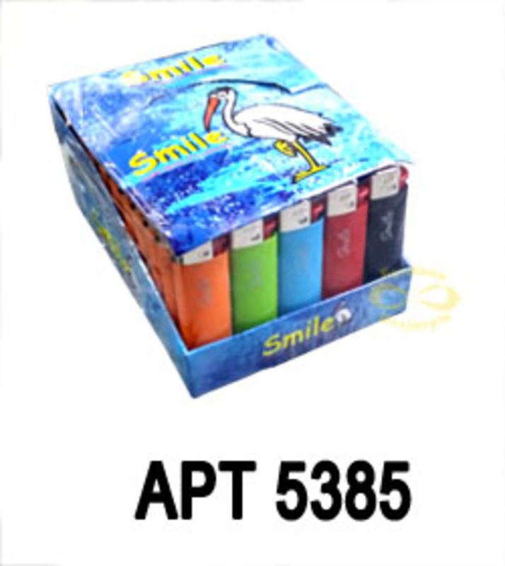 Зажигалка Smile Premium No 4108 кремниевая цветная арт. 5385 (50шт)