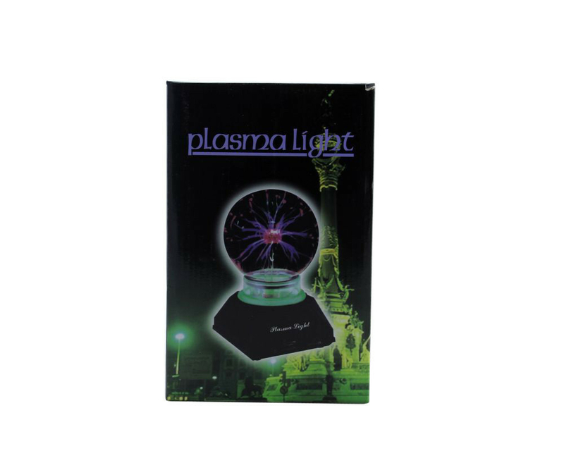 Плазменный шар ночник светильник Plasma Light Magic Flash Ball BIG 5 дюймов, фото №2