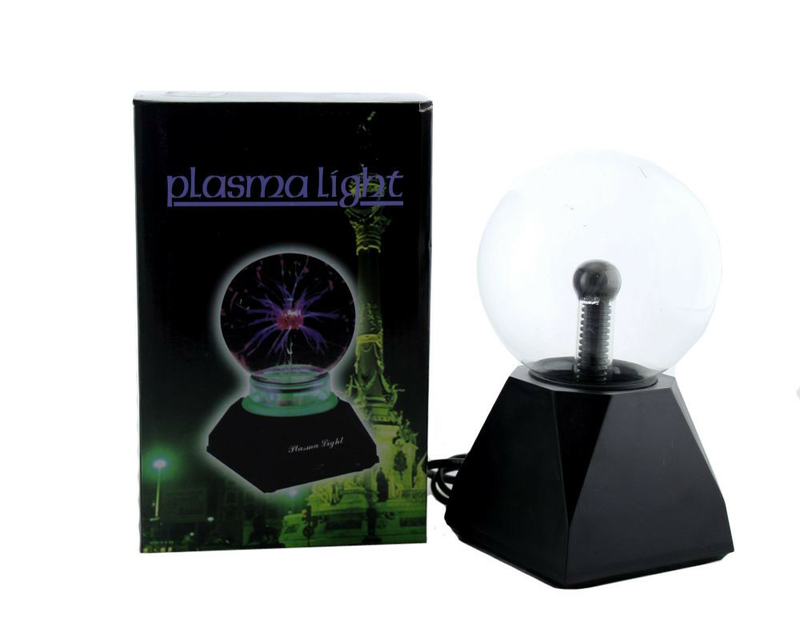 Плазменный шар ночник светильник Plasma Light Magic Flash Ball BIG 5 дюймов, фото №3