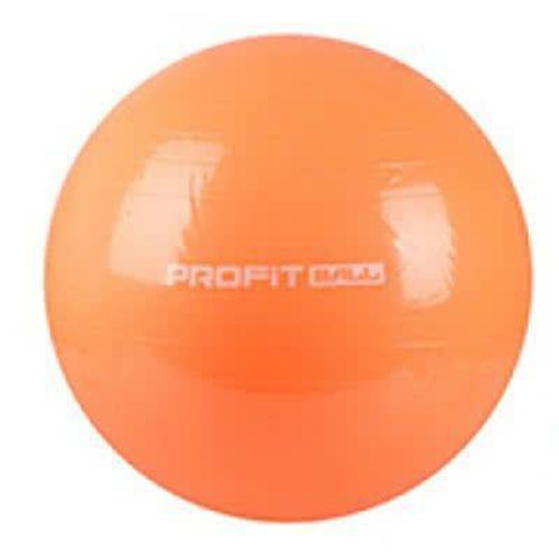Мяч для фитнеса Фитбол Profit 65 см усиленный 0382 Orange, numer zdjęcia 2