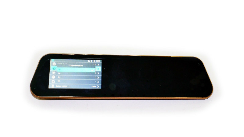 Зеркало заднего вида с видеорегистратором DVR DV460 c 2ся камерами Gold, фото №5