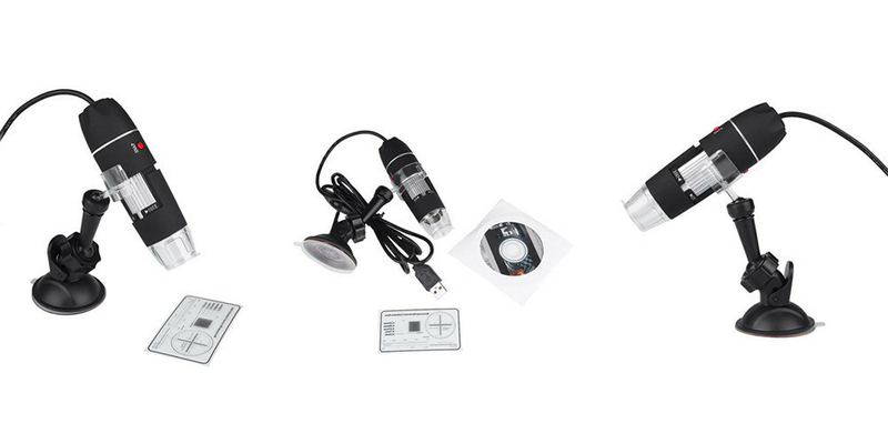 Цифровой USB микроскоп U500Х эндоскоп бороскоп, фото №7