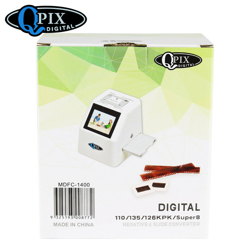 Слайд сканер фотопленки слайдов негативов QPIX DIGITAL FS610, фото №6