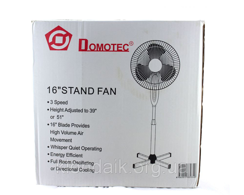 Напольный вентилятор Domotec FS-1619, photo number 8