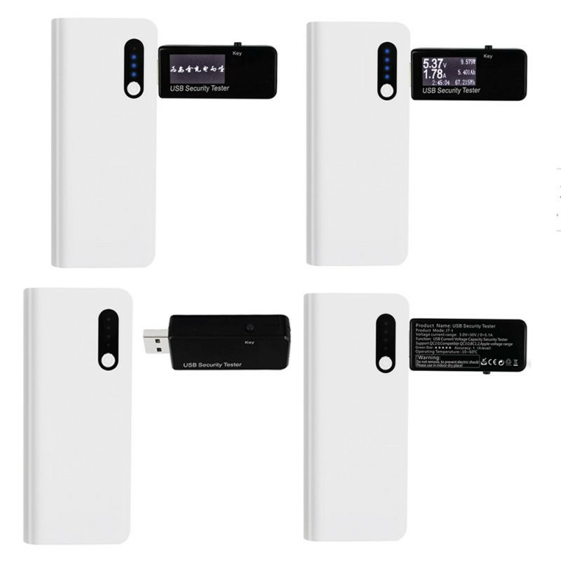 USB тестер тока напряжения потребляемой энергии 3–30V, фото №5