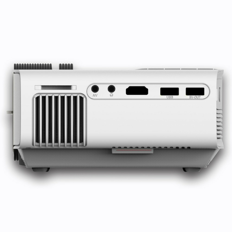 Проектор портативный мультимедийный с динамиком Led Projector LEJIADA YG400, photo number 7