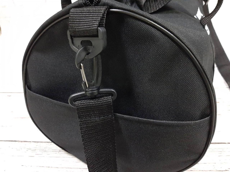 Спортивная сумка бочонок Triumph Bag. Для тренировок, путешествий. Черная, фото №9