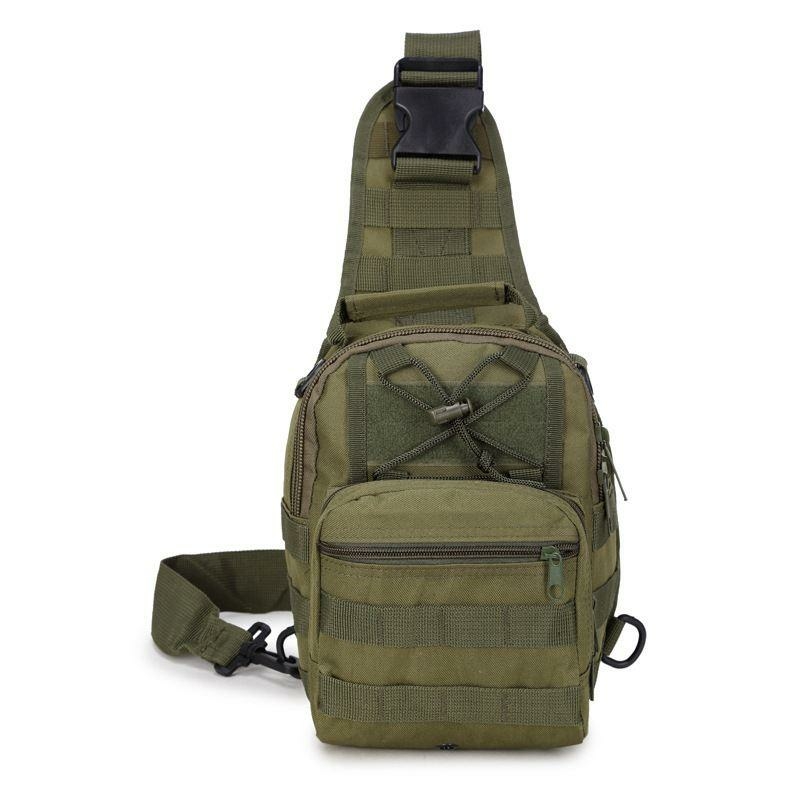 Тактическая сумка-рюкзак, барсетка на одной лямке, хаки. T-Bag 3, фото №2