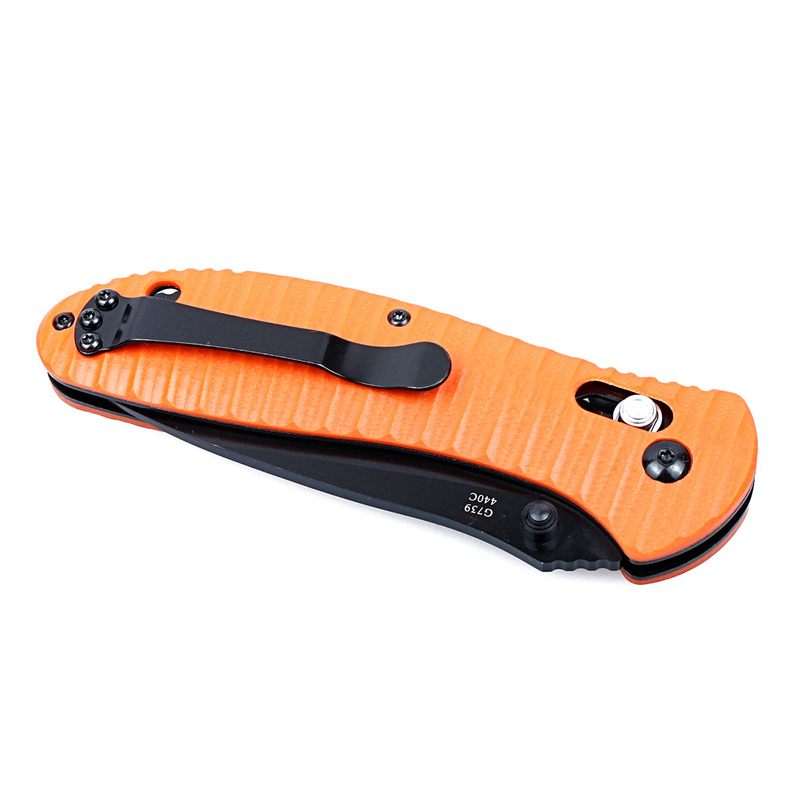 Нож складной Ganzo G7393P-OR оранжевый, фото №6