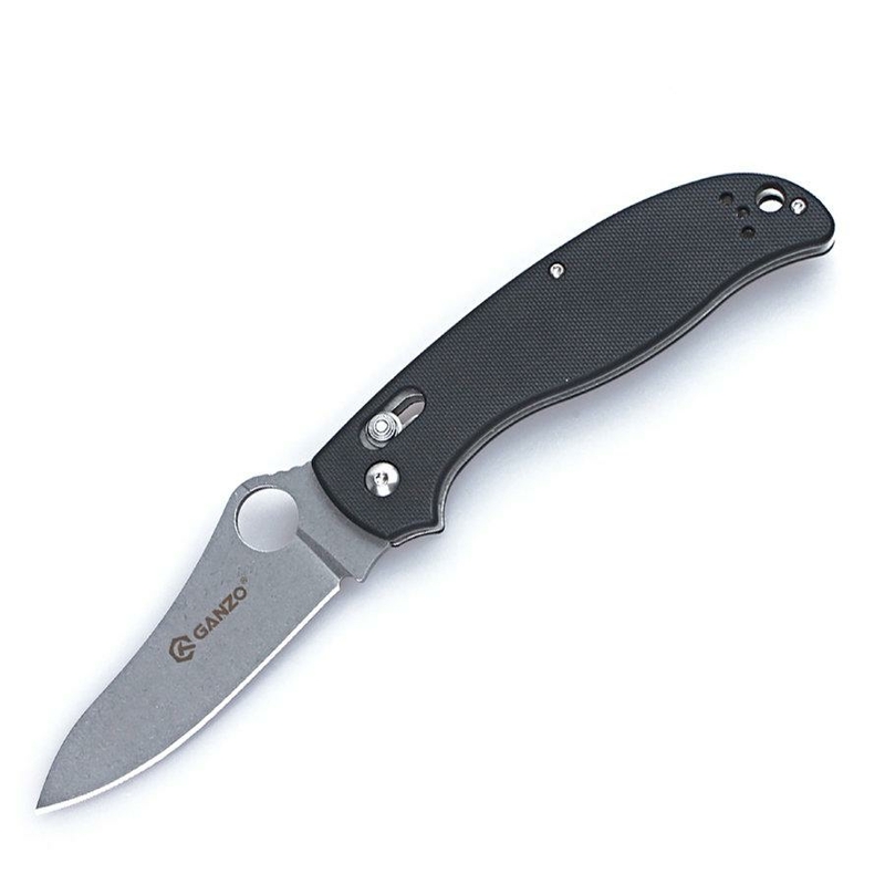 Нож складной Ganzo G733-BK черный, numer zdjęcia 2