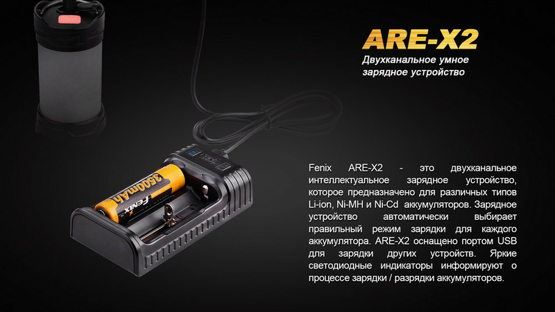 Зарядное устройство Fenix ARE-X2, numer zdjęcia 4