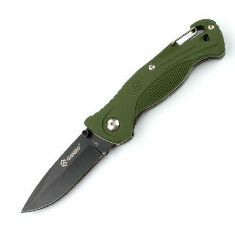 Нож складной Ganzo G611 зеленый, фото №2