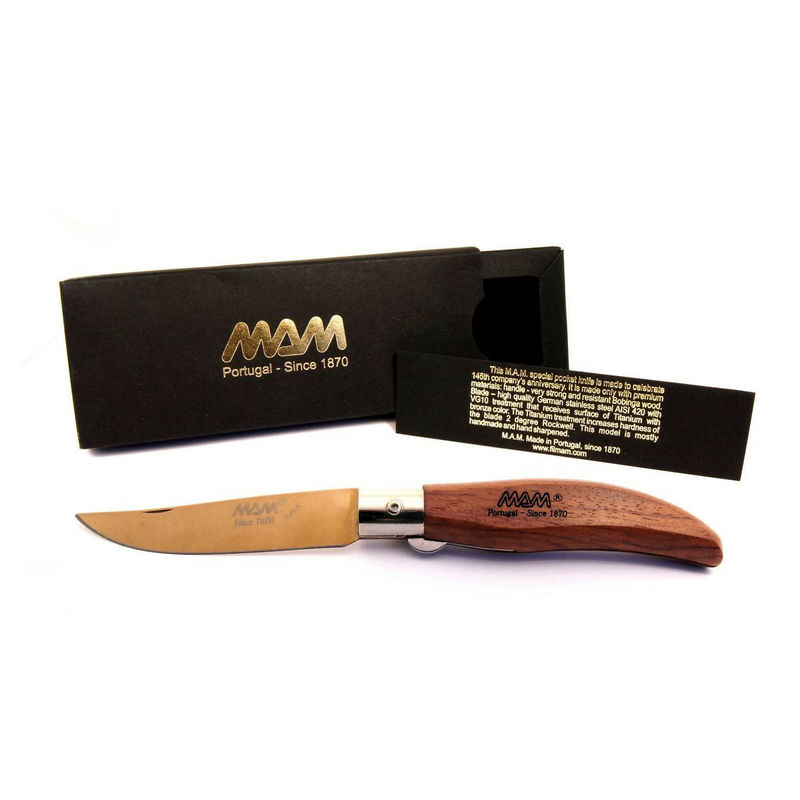 Нож складной MAM Iberica's карманный покриття 
клинка Bronze Titanium №2017, numer zdjęcia 3