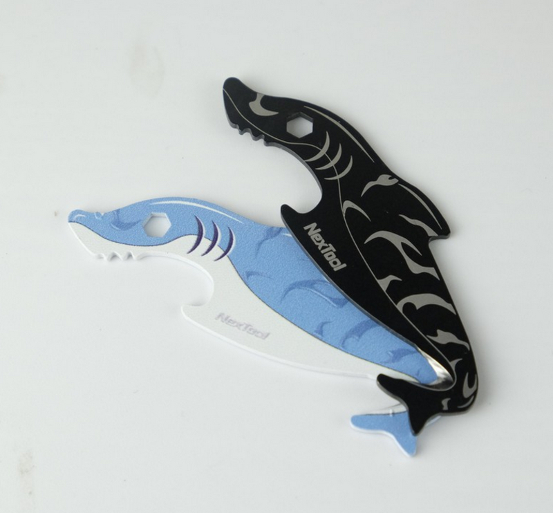 Мини-Мультитул NexTool EDC box cutter Shark KT5521Blue, фото №6