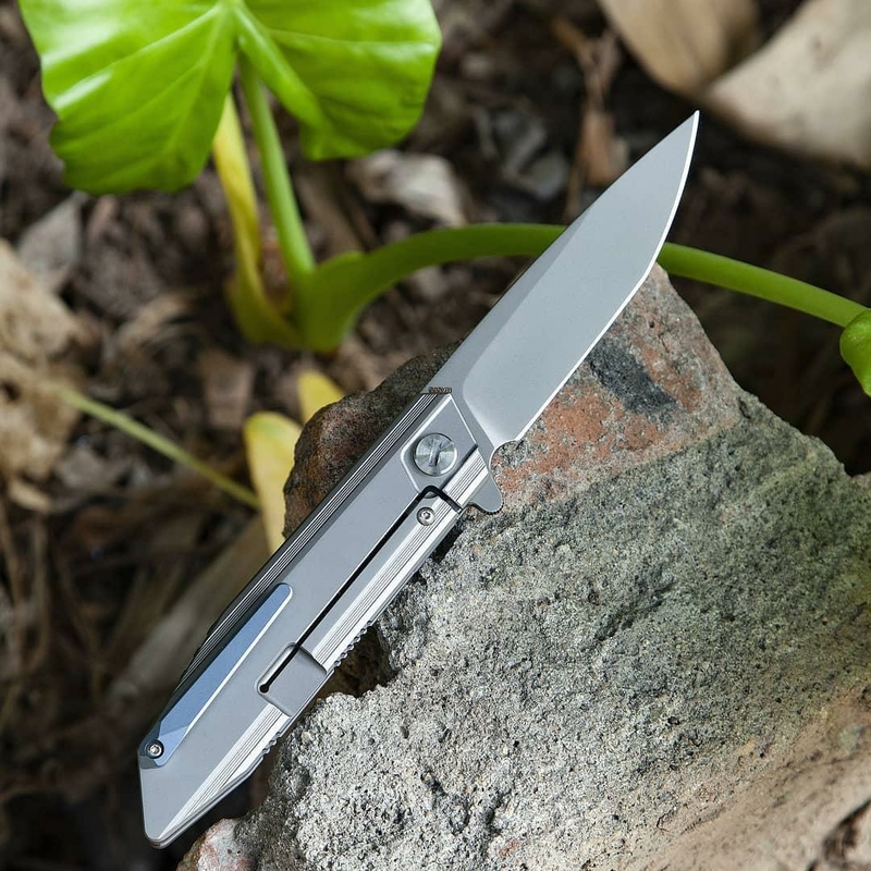 Нож складной Bestech Knife SHOGUN Grey BT1701A, фото №4