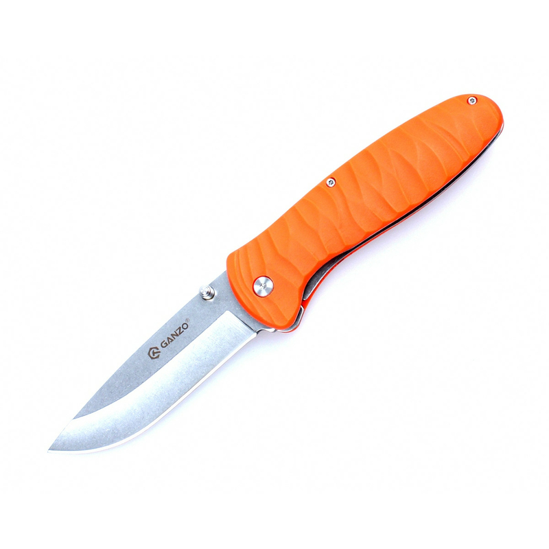 Нож складной Ganzo G6252-OR оранжевый, фото №3