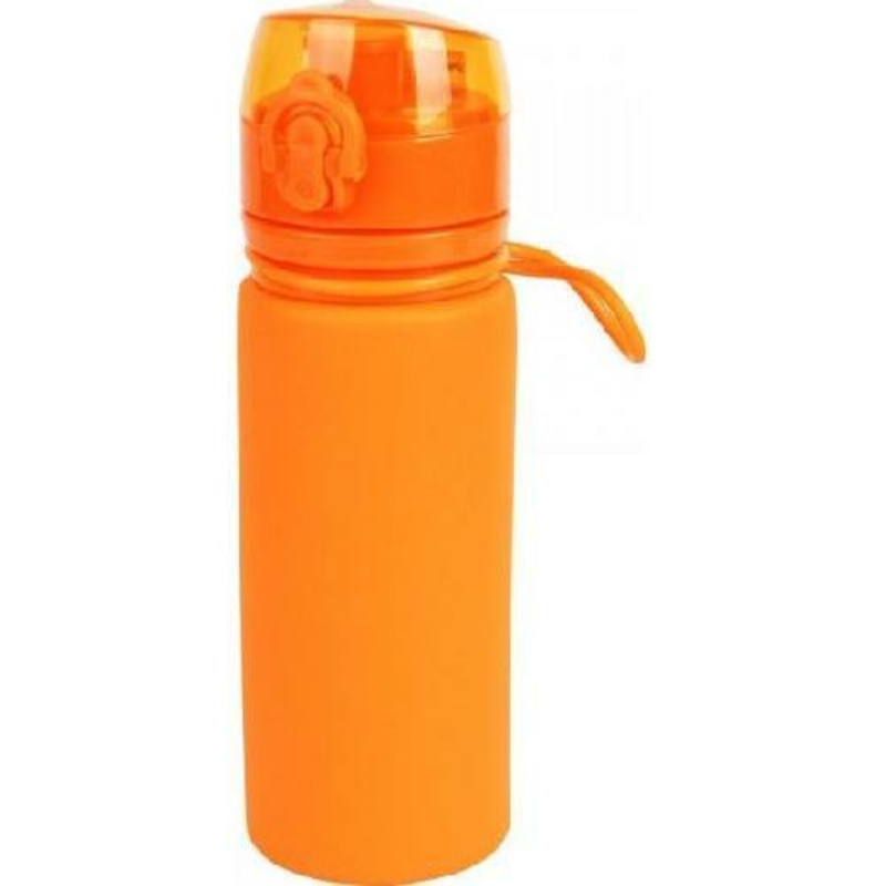 Бутылка силикон 500 мл Tramp TRC-093-orange, фото №2