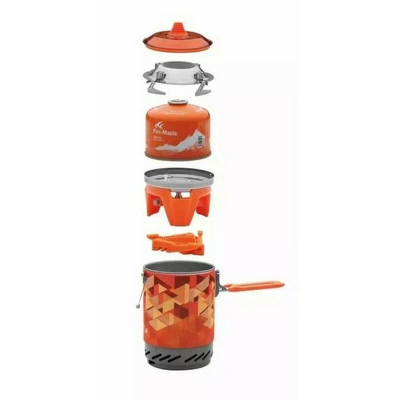 Система приготовления еды Fire-Maple FMS-X2 оранжевая, photo number 3