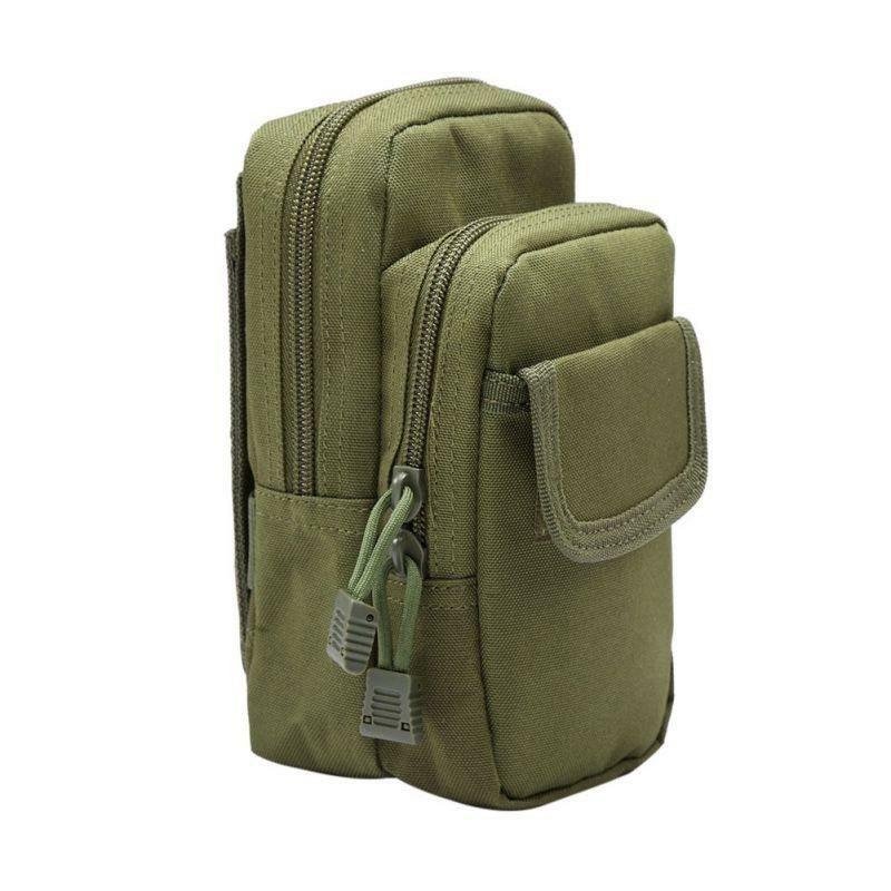 Тактическая универсальная (поясная) сумка - подсумок Mini warrior с системой M.O.L.L.E Olive (103-olive), фото №3