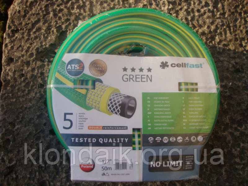 Поливочный шланг Green ATS2™ (Cellfast) 50 м. 1/2", фото №2