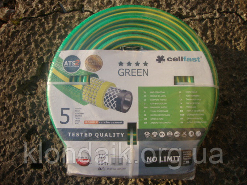Поливочный шланг Green ATS2™ (Cellfast) 50 м. 1/2", фото №3