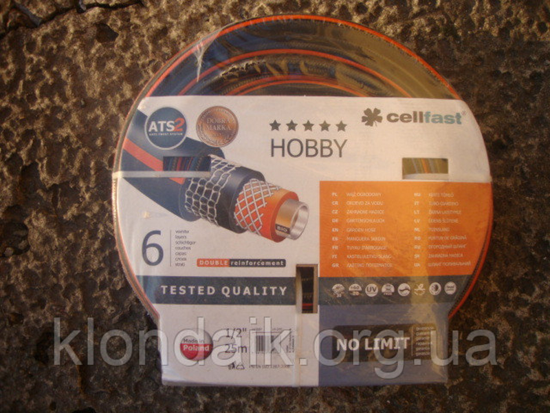 Поливочный шланг Hobby ATS2™ (Cellfast) 25 м. 1/2", photo number 3