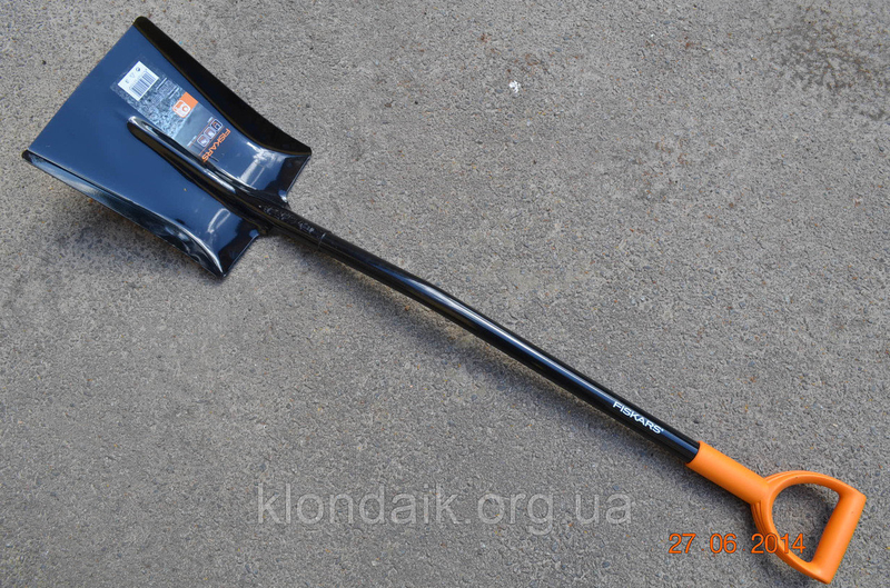 Совковая лопата Fiskars для бетона (132911), фото №6