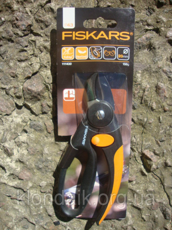 Контактный секатор с петлей для пальцев Fiskars (111430), фото №3