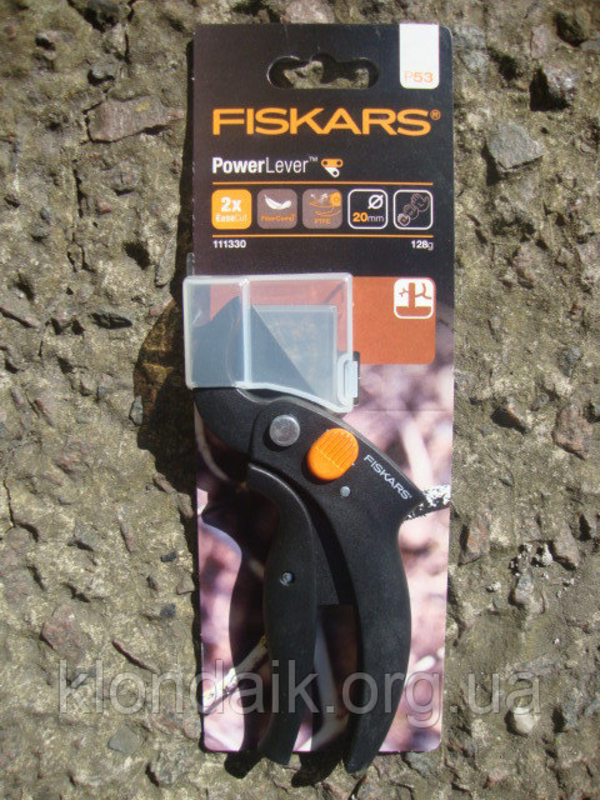 Контактный секатор Fiskars с рычажным приводом (111330), photo number 3
