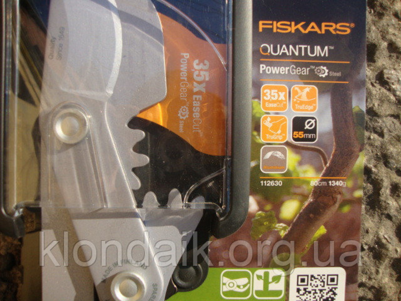 Сучкорез Quantum™ плоскостной от Fiskars (L) L108 (112630), фото №6
