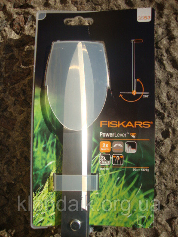Ножницы для травы и живой изгороди с Рычажным приводом Fiskars (113710), фото №7
