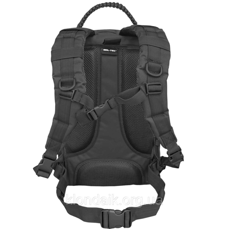 Тактический рюкзак Mil-Tec LASER CUT MISSION PACK SMALL Black 20 л. (14046002), фото №3