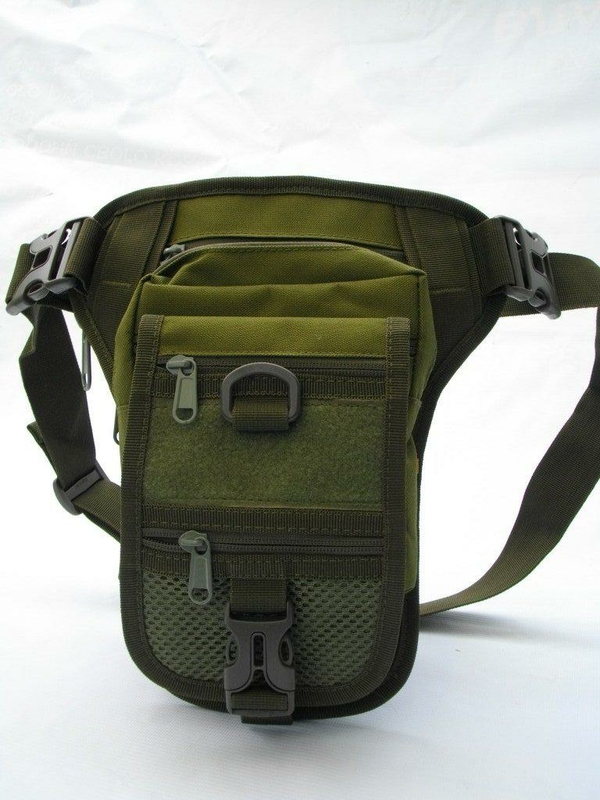 Taktyczna (talia) torba na ramię z kieszenią pod broń Olive, numer zdjęcia 2