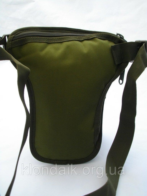 Тактическая (поясная) наплечная сумка с отделением под пистолет Multicam, фото №3