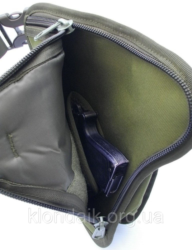 Тактическая (поясная) наплечная сумка с отделением под пистолет Multicam, photo number 5