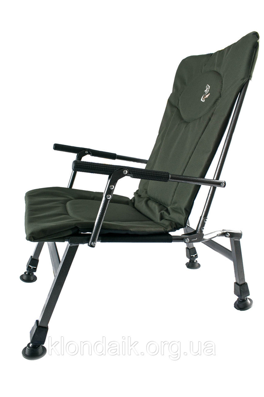 Карповое кресло Elektrostatyk с подлокотниками и нагрузкой до 110 кг (F8R), фото №3