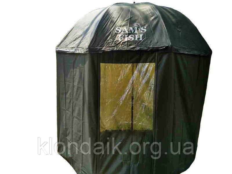 Зонт палатка для рыбалки окно d2.5м SF23775, photo number 4