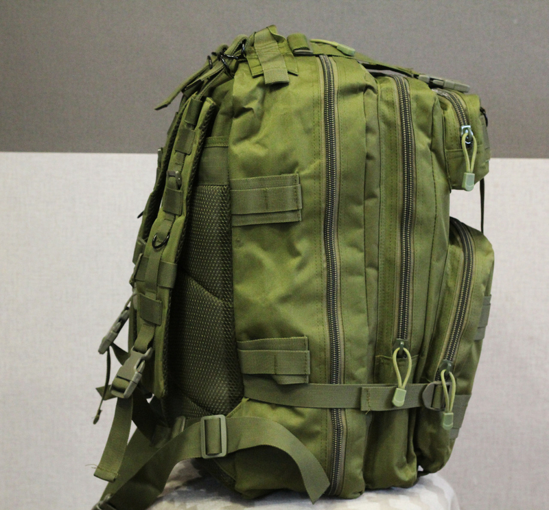 Тактический (городской) рюкзак Oxford 600D с системой M.O.L.L.E 40 л. Olive (ta40), numer zdjęcia 5