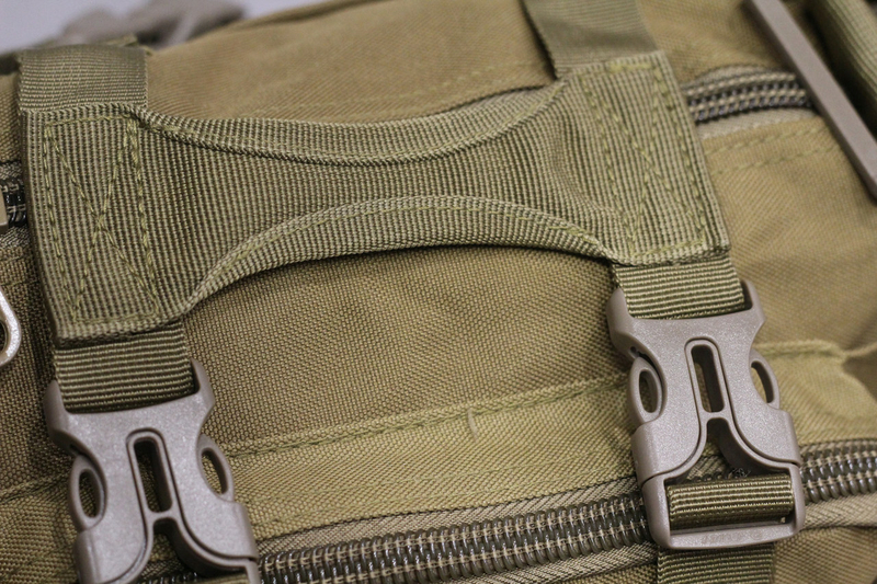 Тактическая универсальная (поясная, наплечная) сумка Silver Knight с системой M.O.L.L.E Coyote (105-coyote), фото №10