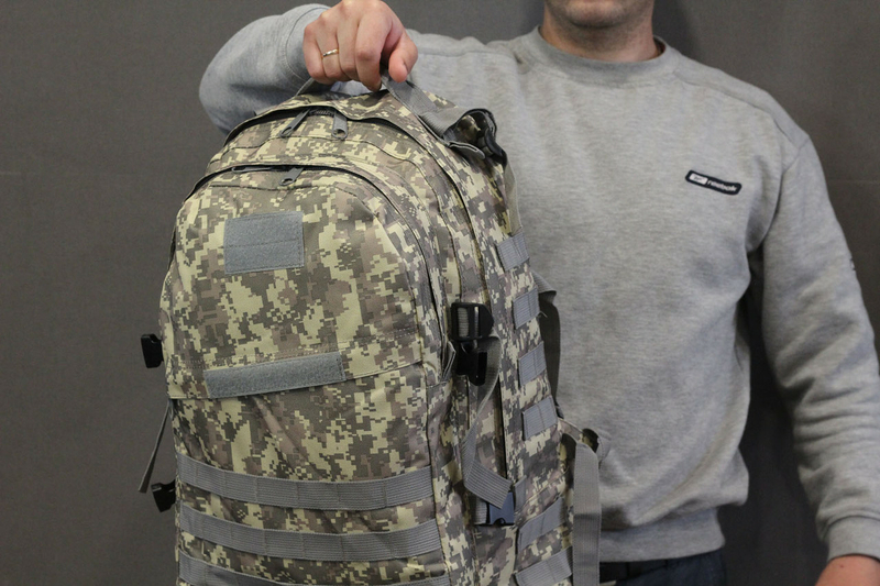 Тактический (военный) рюкзак Raid с системой M.O.L.L.E Пиксель (601-pixel), фото №10