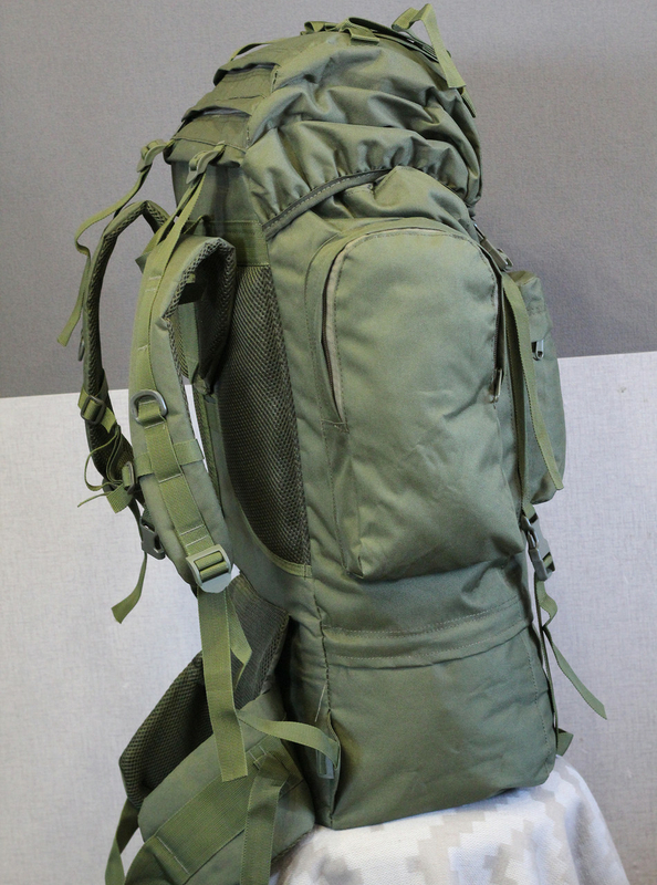 Тактический (туристический) рюкзак на 65 литров Olive (ta65 олива), numer zdjęcia 5