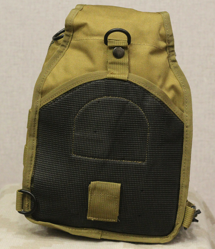 Тактическая - штурмовая универсальная сумка на 6-7 литров с системой M.O.L.L.E Coyote (095-coyote), фото №10