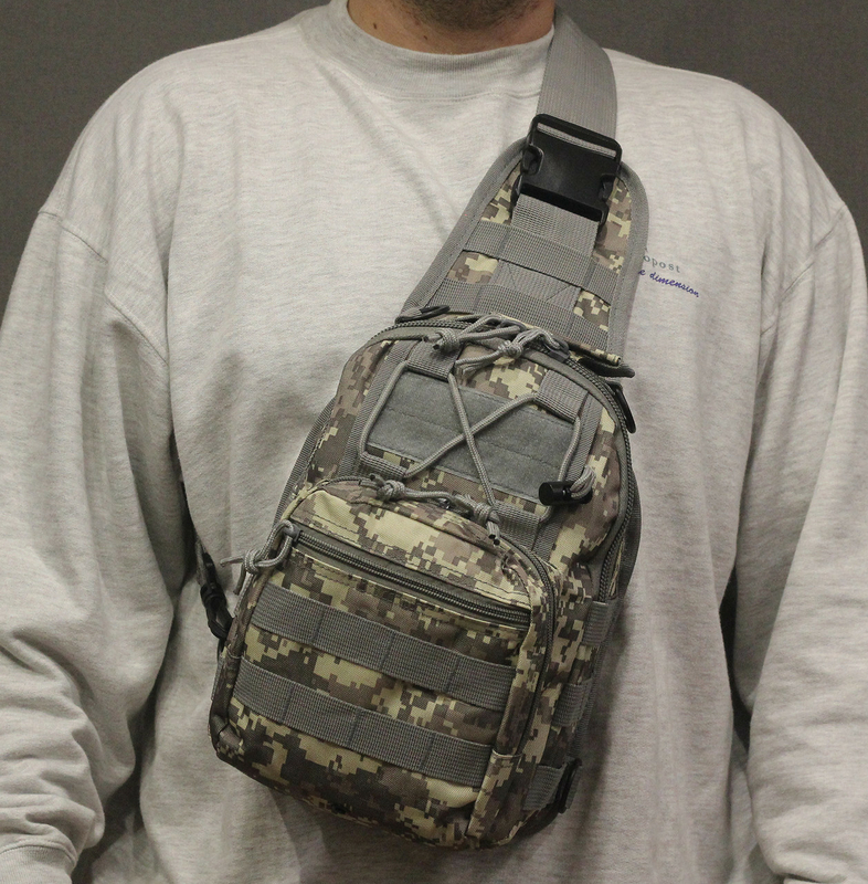 Тактическая - штурмовая универсальная сумка на 6-7 литров с системой M.O.L.L.E Pixel (095-pixel), фото №2
