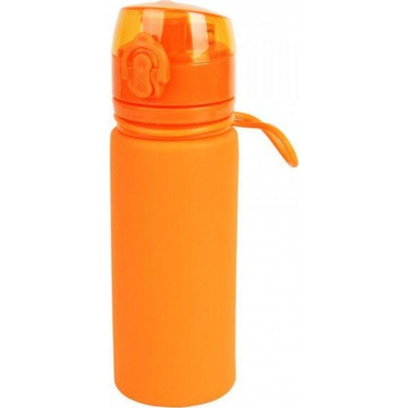 Бутылка силикон 500 мл оранжевый Tramp TRC-093-orange, фото №3