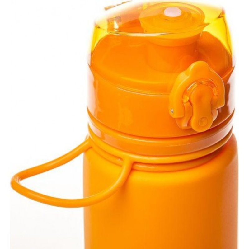 Бутылка силикон 500 мл оранжевый Tramp TRC-093-orange, numer zdjęcia 5