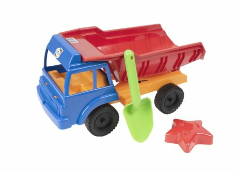 Машинка "Самосвал Песчаный" с песочным набором (синяя)