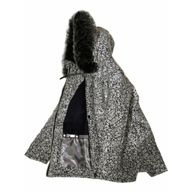 Зимова куртка Stars з світловідбиваючої рефлективної тканини 104 зріст 1060104, photo number 6
